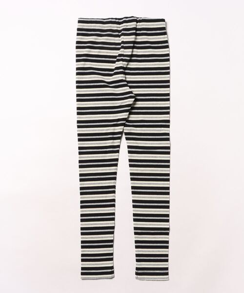 TARKER（ターカー）の「リブボーダーレギンス（その他パンツ・キッズ・ピンク/パープル/ネイビー/ブラック/グレー・110/120/130/140/150）」の6枚目の写真