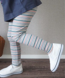 TARKER（ターカー）の「リブボーダーレギンス（その他パンツ）」