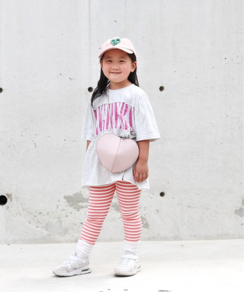 TARKER（ターカー）の「リブボーダーレギンス（その他パンツ・キッズ・ピンク/パープル/ネイビー/ブラック/グレー・110/120/130/140/150）」の19枚目の写真