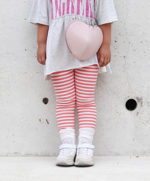 TARKER（ターカー）の「リブボーダーレギンス（その他パンツ・キッズ・ピンク/パープル/ネイビー/ブラック/グレー・110/120/130/140/150）」の20枚目の写真