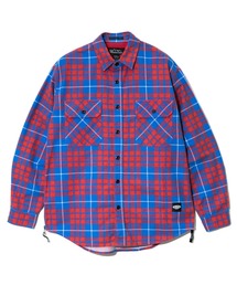 MANASTASH/マナスタッシュ ZIP FLANNEL SHIRTS