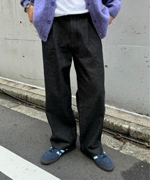 CIAOPANIC TYPY | タックワイドデニムパンツ　（3cm足が長く見えるパンツ）(デニムパンツ)
