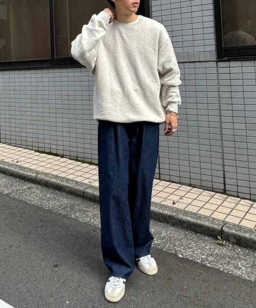 CIAOPANIC TYPY(チャオパニックティピー)の「タックワイドデニムパンツ(デニムパンツ・メンズ・ブラック/グレー/ブラウン/ネイビー・MEDIUM/LARGE)」の12枚目の写真