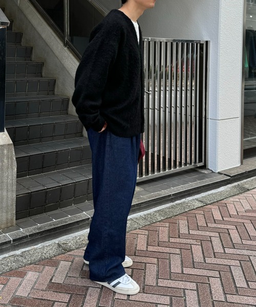 CIAOPANIC TYPY(チャオパニックティピー)の「タックワイドデニムパンツ(デニムパンツ・メンズ・ブラック/グレー/ブラウン/ネイビー・MEDIUM/LARGE)」の16枚目の写真