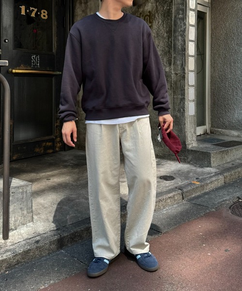 CIAOPANIC TYPY(チャオパニックティピー)の「タックワイドデニムパンツ(デニムパンツ・メンズ・ブラック/グレー/ブラウン/ネイビー・MEDIUM/LARGE)」の8枚目の写真