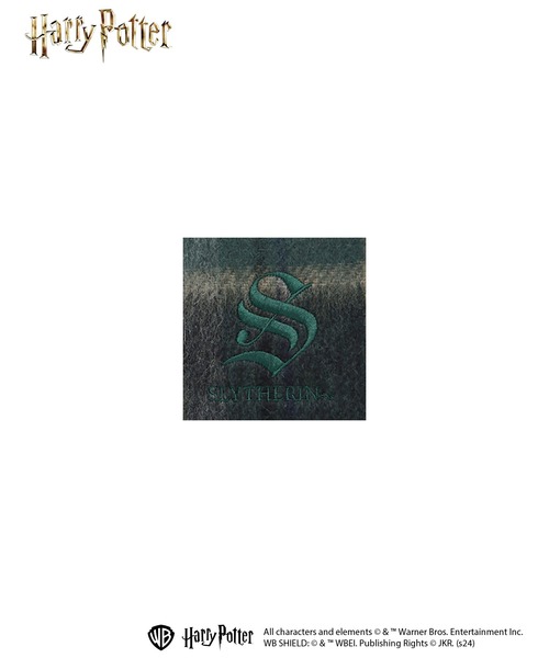 EASTBOY(イーストボーイ)の「マフラー リバーシブル 寮別 HarryPotter ハリーポッター HOGWARTS ホグワーツ(マフラー・レディース・グレー系/ブラウン系/ブラック系/ブルー系・F)」の8枚目の写真