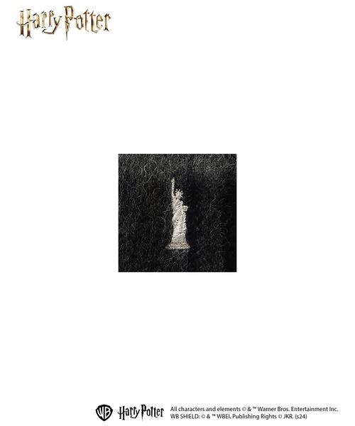 EASTBOY(イーストボーイ)の「マフラー リバーシブル 寮別 HarryPotter ハリーポッター HOGWARTS ホグワーツ(マフラー・レディース・グレー系/ブラウン系/ブラック系/ブルー系・F)」の9枚目の写真