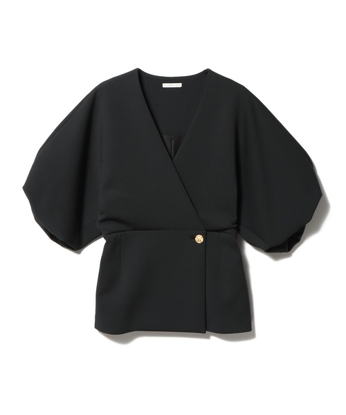 【セール】ESTNATION /カシュクールジャケット（ノーカラージャケット）｜ESTNATION（エストネーション）