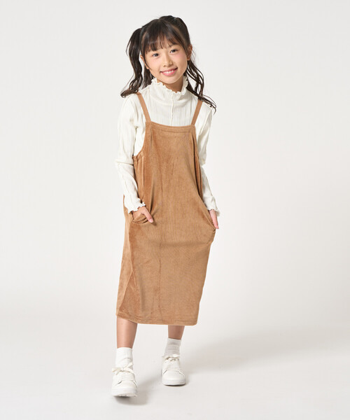 COMME CA ISM（コムサイズム）の「ランダムテレコハイネックカットソー（Tシャツ/カットソー・キッズ・オフホワイト/ブラック・100cm/110cm/120cm/130cm/140cm/150cm）」の4枚目の写真