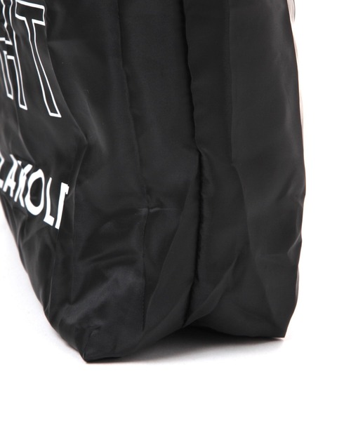 LAKOLE（ラコレ）の「ロゴエコバッグ / 152317（エコバッグ/サブバッグ・レディース・オレンジ/パープル/グリーン/ブラック/ライトブルー/グレー・FREE）」の12枚目の写真