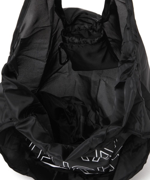 LAKOLE（ラコレ）の「ロゴエコバッグ / 152317（エコバッグ/サブバッグ・レディース・オレンジ/パープル/グリーン/ブラック/ライトブルー/グレー・FREE）」の13枚目の写真