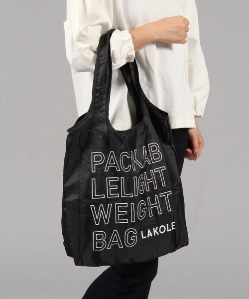 ロゴエコバッグ / 152317（エコバッグ/サブバッグ）｜LAKOLE（ラコレ