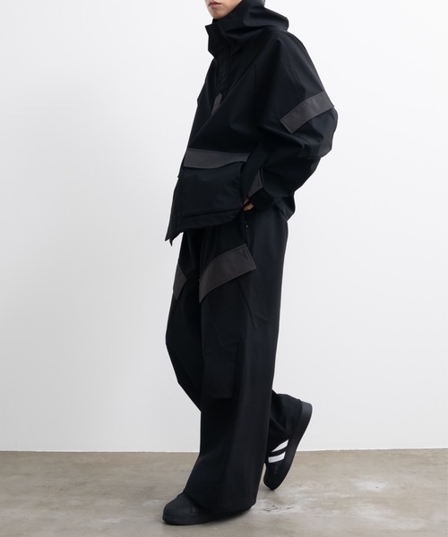 Lig. wide cargo pants✴︎美品✴︎ブラック Lig. wide cargo pants✴︎美品✴︎ブラック