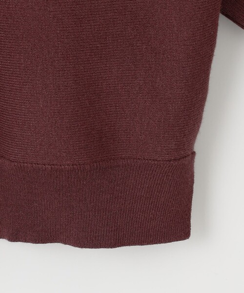 ANY SIS（エニィスィス）の「【洗える・セットアップ可】アンチピリングドルマン畔 ニット（ニット/セーター・レディース・アイボリー系/ブラック系/オレンジ系/ダルブルー系/ダークブラウン系・2）」の10枚目の写真