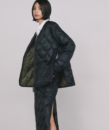 TAION/タイオン MILITARY V NECK W-ZIP DOWN JKT ダウンジャケット