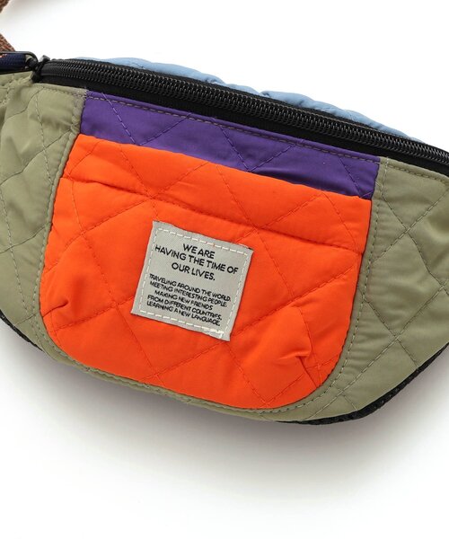 BREEZE（ブリーズ）の「キルティングミニショルダーバッグ（ボディバッグ/ウエストポーチ・キッズ・ブラック/レインボー・FREE）」の12枚目の写真