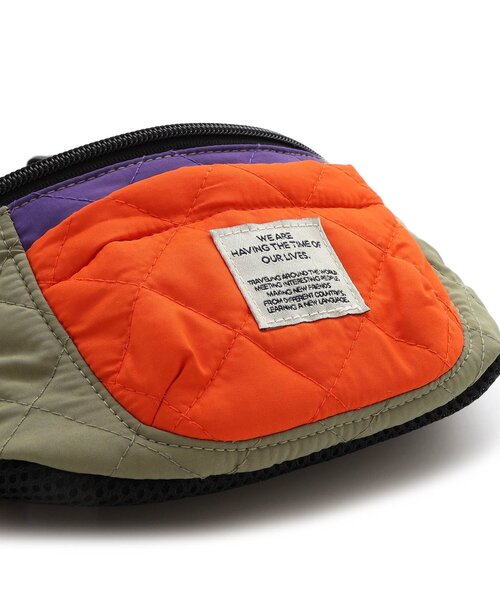 BREEZE（ブリーズ）の「キルティングミニショルダーバッグ（ボディバッグ/ウエストポーチ・キッズ・ブラック/レインボー・FREE）」の13枚目の写真