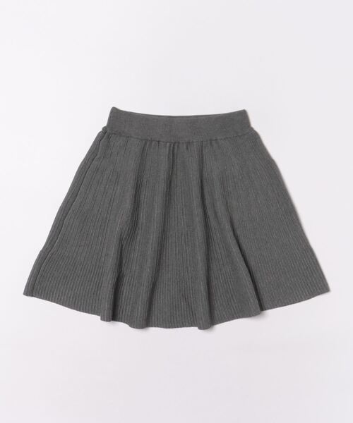clear（クリア）の「ニットフレアミニスカート [大人可愛い]≪2024AW新作≫（スカート・レディース・ブラック/グレー・F）」の16枚目の写真