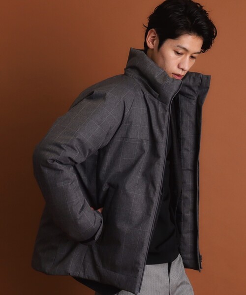 THE SHOP TK （ザ ショップ ティーケー ）の「◆SORONA中綿フードブルゾン 蓄熱／保温／洗える／防風／撥水／ビジネス対応可（その他アウター・メンズ・ダークブラウン/ネイビー系1/グレー系その他/ブラック・03/02/04）」の17枚目の写真