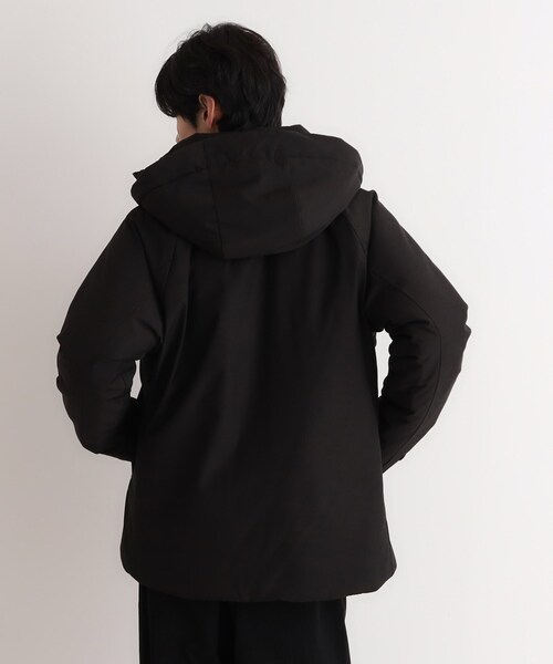 THE SHOP TK （ザ ショップ ティーケー ）の「◆SORONA中綿フードブルゾン 蓄熱／保温／洗える／防風／撥水／ビジネス対応可（その他アウター・メンズ・ダークブラウン/ネイビー系1/グレー系その他/ブラック・03/02/04）」の20枚目の写真