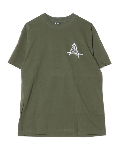 HUF GLEAM TEE ハフ グリーム プリントＴシャツ（Tシャツ/カットソー）｜HUF（ハフ）