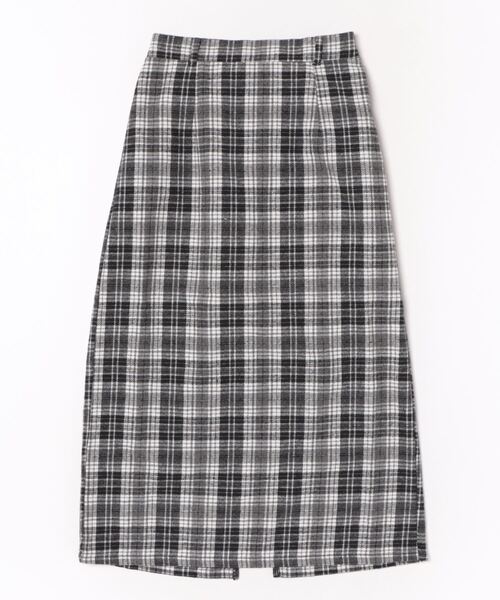 PURE BRIGHT（ピュアブライト）の「ラメチェックツイードナロースカート（スカート・レディース・レッド/ブラック・FREE）」の14枚目の写真