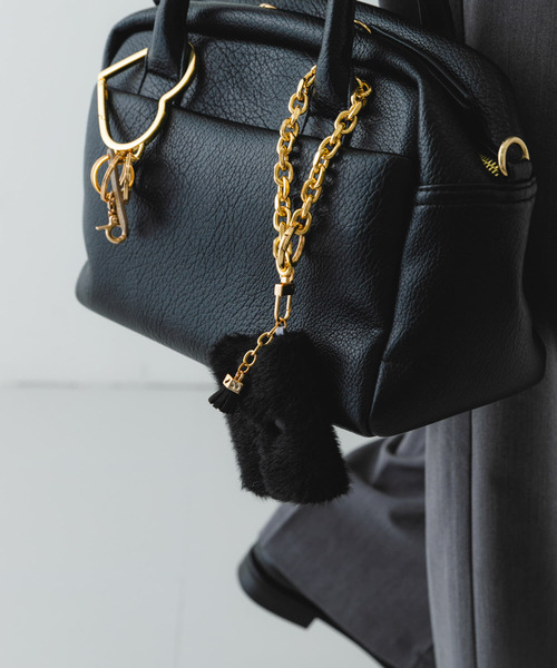 RODE SKO（ロデスコ）の「フラッフィミニポーチチャーム（キーホルダー