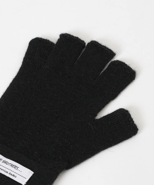 THE INOUE BROTHERS（ザイノウエブラザーズ）の「THE INOUE BROTHERS　Glovelettes（手袋・メンズ・ブラック/グレー・2）」の6枚目の写真
