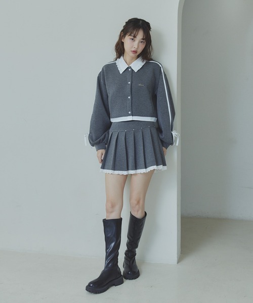 lallana リボンラインダンボールトップス Lallana（ララーナ）の「リボンラインダンボールトップス（Tシャツ