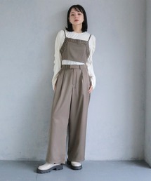cheriella | 【cheriella】セットアップ ビスチェ付きスラックスワイドパンツ SETUP WITH BUSTIER SLACKS WIDE PANTS(セットアップ)