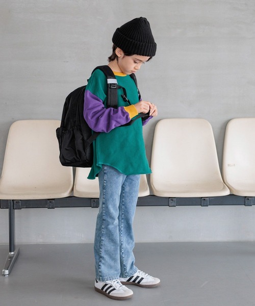 BAYFLOW（ベイフロー）の「[機能性抜群☆] DAY PACK (KIDS)（バックパック/リュック・キッズ・ブラック/パープル/ピンク/ブルー/グレー/ミント/ベージュ・FREE）」の18枚目の写真