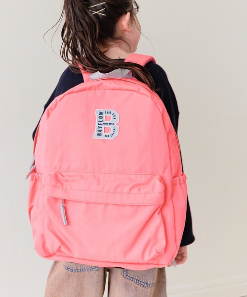 BAYFLOW（ベイフロー）の「[機能性抜群☆] DAY PACK (KIDS)（バックパック/リュック・キッズ・ブラック/パープル/ピンク/ブルー/グレー/ミント/ベージュ・FREE）」の14枚目の写真