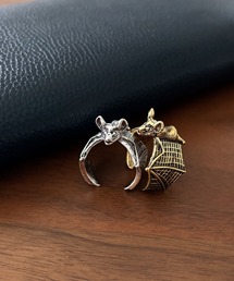 w*u様 Needles 蝶モチーフ リング　17号 Needles 蝶モチーフ リング 17号 13号 蝶 リング 指輪 13号 18金