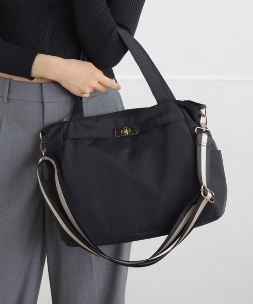 上品【ALDO】メタルハンドル ストラップ 2wayトート Sloana セール】ベルトデザイン 2WAY トート A4 ショルダーバッグ
