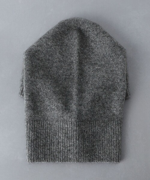 UNITED ARROWS（ユナイテッドアローズ）の「ヤク ヘアリー バラクラバ（マフラー・メンズ・ダークグリーン/グレー/ブラック/ベージュ・FREE）」の5枚目の写真