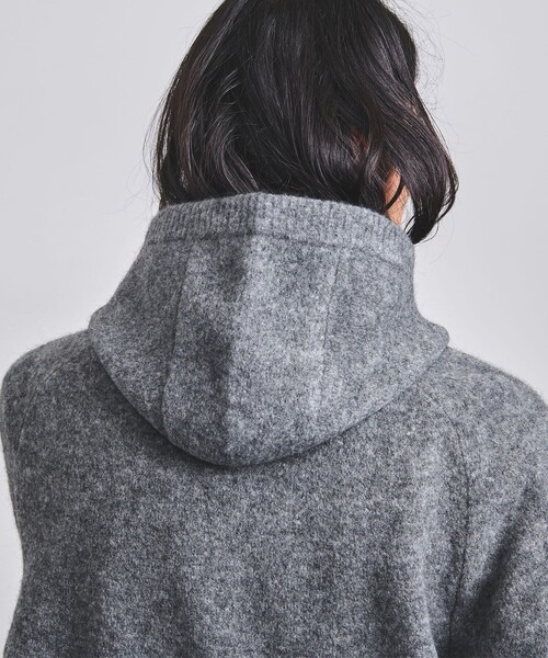 UNITED ARROWS（ユナイテッドアローズ）の「ヤク ヘアリー バラクラバ（マフラー・メンズ・ダークグリーン/グレー/ブラック/ベージュ・FREE）」の21枚目の写真