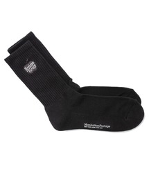 Manhattan Portage/マンハッタンポーテージ ソックス CREW APPLE LOGO MU007