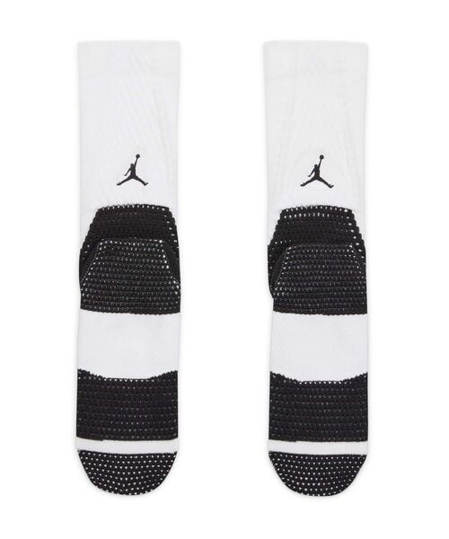 JORDAN BRAND（ジョーダンブランド）の「ジョーダン ユニコーン Dri-FIT ADV クッションド クルー ソックス (1足) / Jordan Unicorn Dri-FIT ADV Cushioned Crew Socks (1 Pair) FZ3393-100 White（ソックス/靴下・メンズ・ホワイト・25-27）」の4枚目の写真