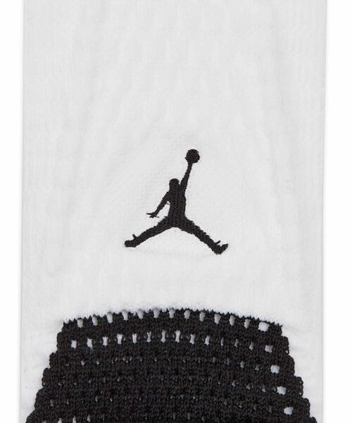 JORDAN BRAND（ジョーダンブランド）の「ジョーダン ユニコーン Dri-FIT ADV クッションド クルー ソックス (1足) / Jordan Unicorn Dri-FIT ADV Cushioned Crew Socks (1 Pair) FZ3393-100 White（ソックス/靴下・メンズ・ホワイト・25-27）」の5枚目の写真