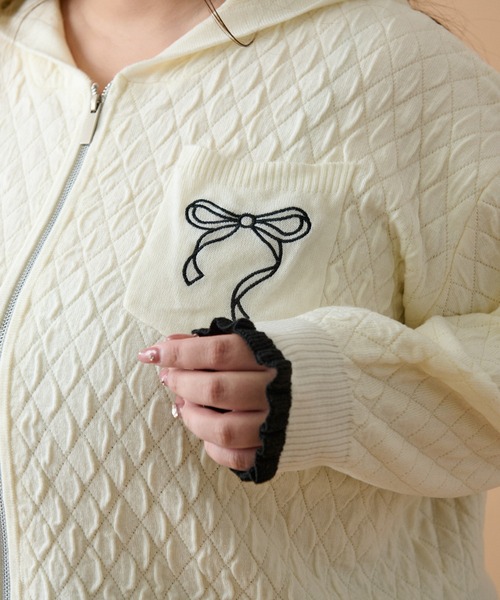 パーリーゲイツニットパーカー ♡ ボーダー 星柄 お好きな方 パーリー