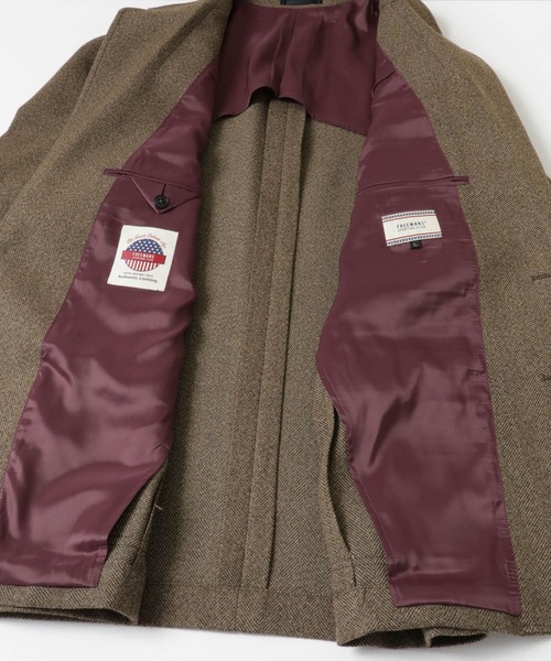 FREEMANS SPORTING CLUB（フリーマンズ スポーティング クラブ）の「FREEMANS SPORTING CLUB　St MARKS JACKET（その他アウター・メンズ・ブラウン・SMALL/MEDIUM/LARGE）」の5枚目の写真