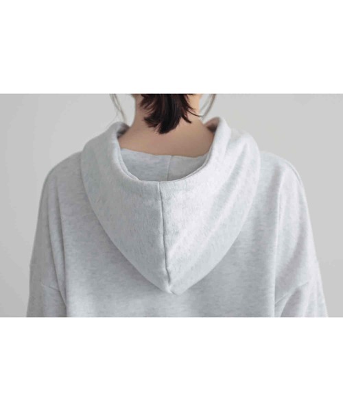 n'OrLABEL（ノアールレーベル）の「『ロゴ刺繍デザインフーディー』（パーカー・レディース・ブラック/ベージュ/ライトグレー/カーキ・FREE）」の22枚目の写真