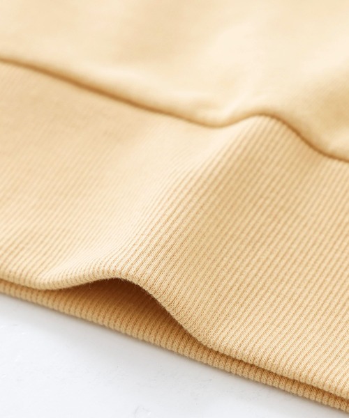 n'OrLABEL（ノアールレーベル）の「『ロゴ刺繍デザインフーディー』（パーカー・レディース・ブラック/ベージュ/ライトグレー/カーキ・FREE）」の11枚目の写真