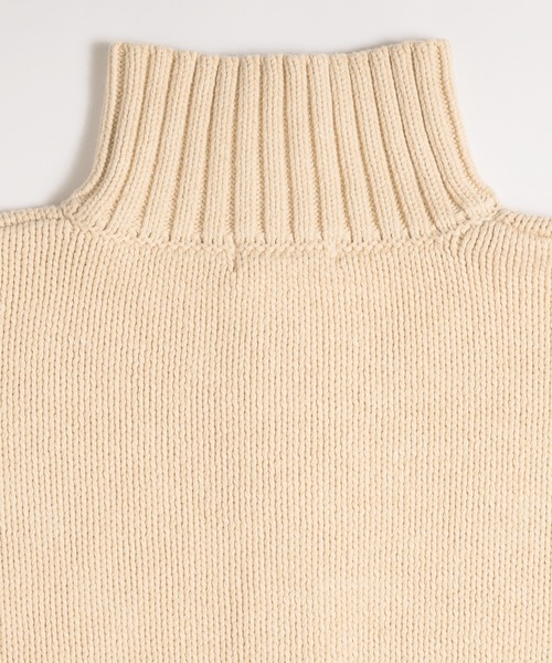 ロゴドライバーズニット（ニット/セーター）｜MUHET（ミュエータ）