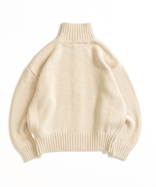 ロゴドライバーズニット（ニット/セーター）｜MUHET（ミュエータ）