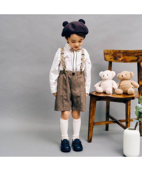 apres les cours(アプレレクール)の「【ジュニア対応】tinybear サスペンダー(サスペンダー・キッズ・ベージュ・140/95)」の11枚目の写真