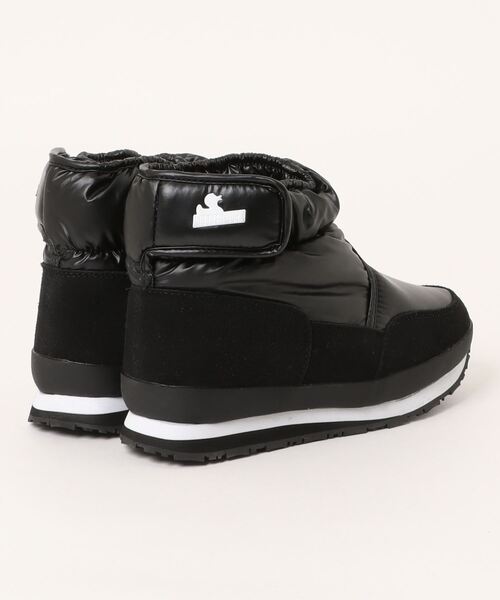 Parade（パレード）の「【RUBBER DUCK】SPORTY SNOWJOGGER NYLON（ラバーダック スポーティ スノージョガー ナイロン）（ブーツ・レディース・ブラック/オフホワイト・37/38/39/40/36）」の3枚目の写真