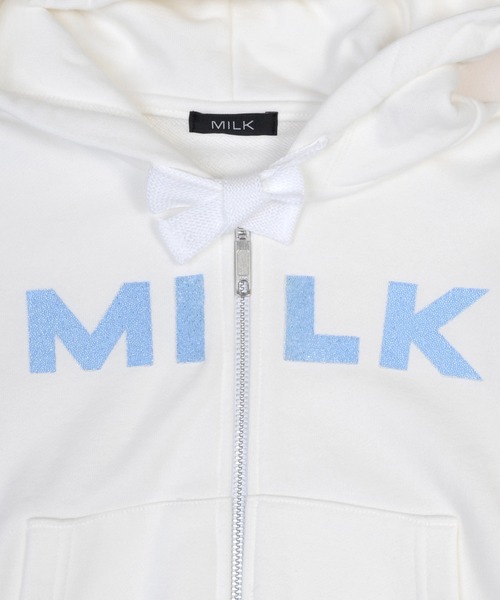MILK(ミルク)の「ビーズ ロゴ パーカー(パーカー・レディース・D/C/B/A・FREE)」の15枚目の写真