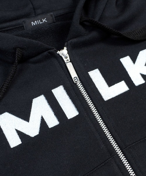 MILK(ミルク)の「ビーズ ロゴ パーカー(パーカー・レディース・D/C/B/A・FREE)」の8枚目の写真