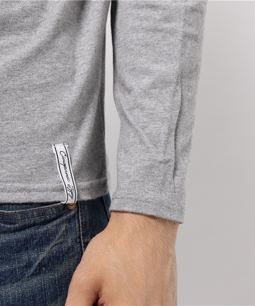 CIAOPANIC TYPY（チャオパニックティピー）の「インナータートルネックプルオーバー（Tシャツ/カットソー・メンズ・ネイビー/ホワイト/グレー・LARGE/SMALL/MEDIUM）」の4枚目の写真